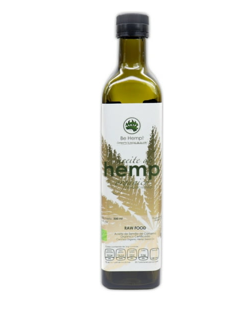 Aceite de hemp orgánico - Be Hemp!