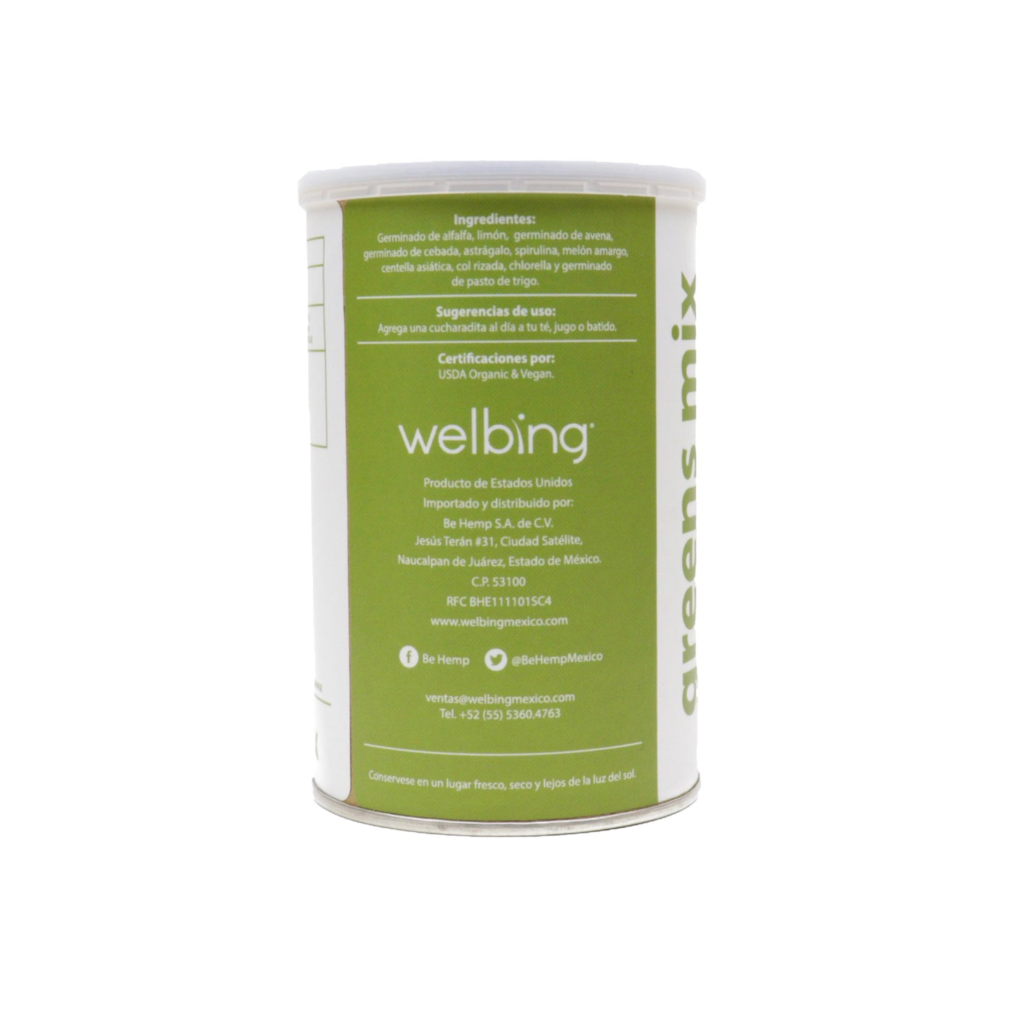 Greens mix orgánico - Euphoria Superfoods