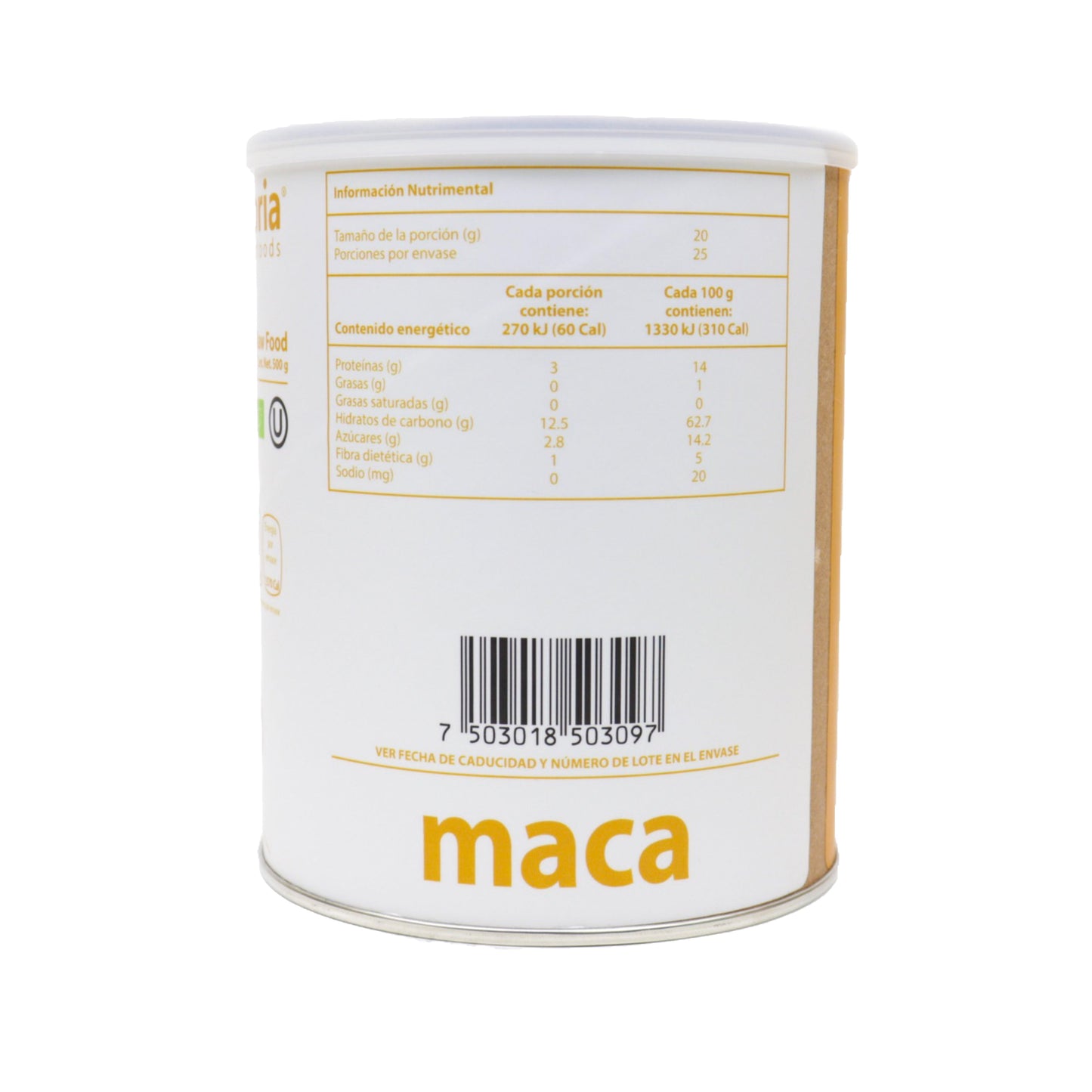 Maca orgánica - Euphoria Superfoods