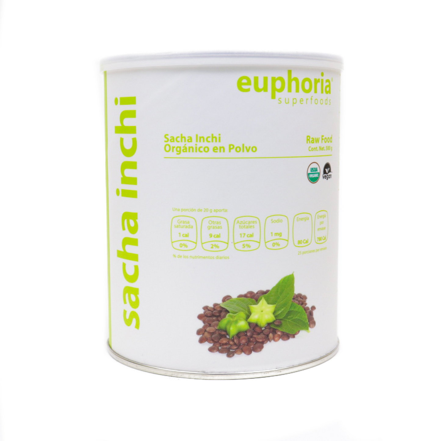 Sacha inchi orgánico - Euphoria Superfoods