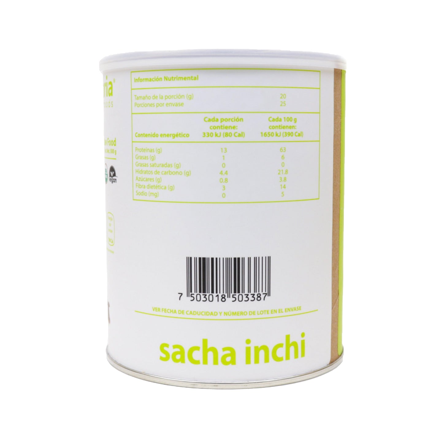 Sacha inchi orgánico - Euphoria Superfoods