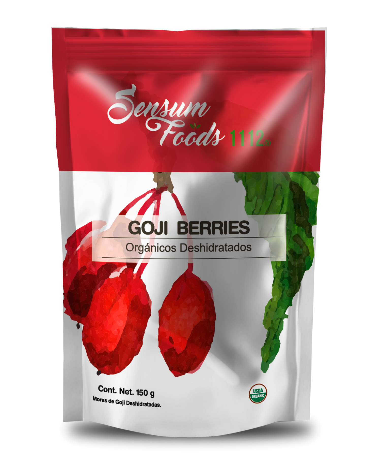 Goji berries organicos 150 g - Sensum Foods