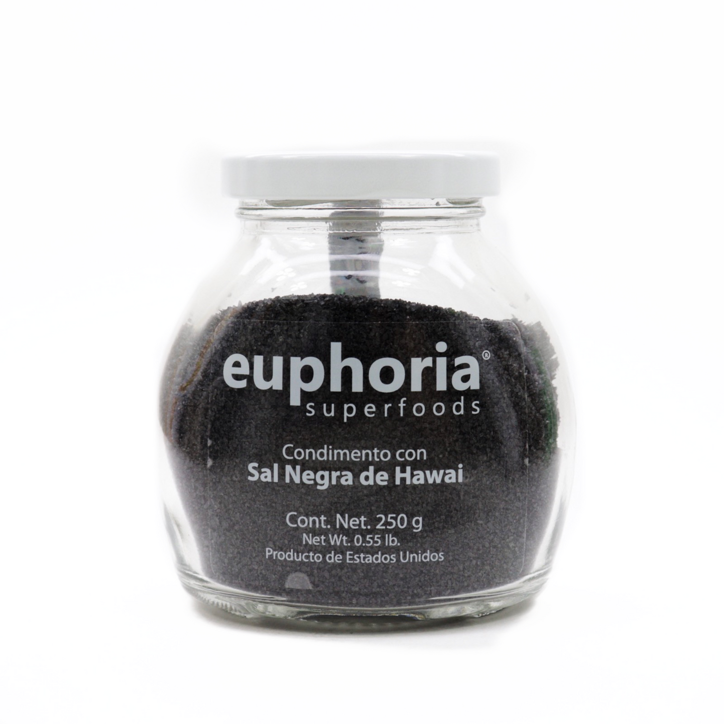 Sal negra de Hawai natural - Euphoria Superfoods