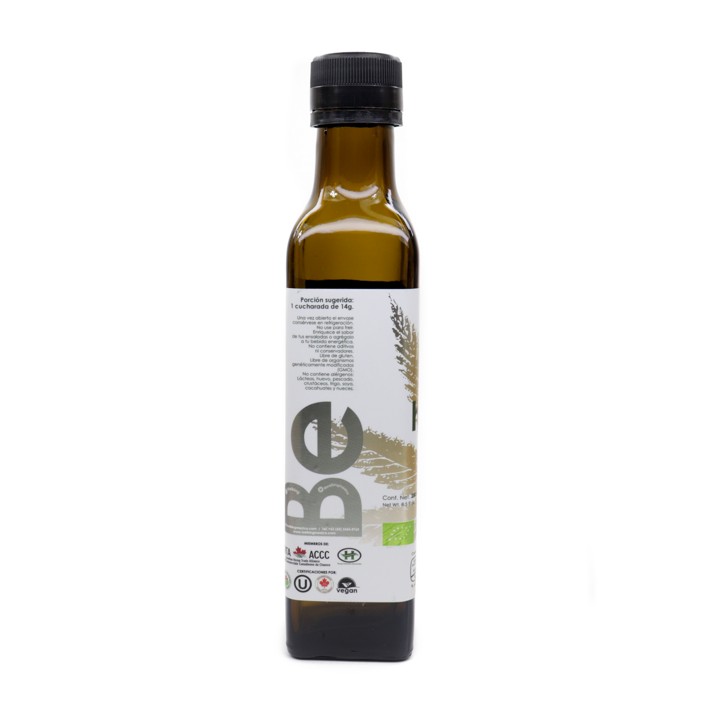 Aceite de hemp orgánico - Be Hemp!