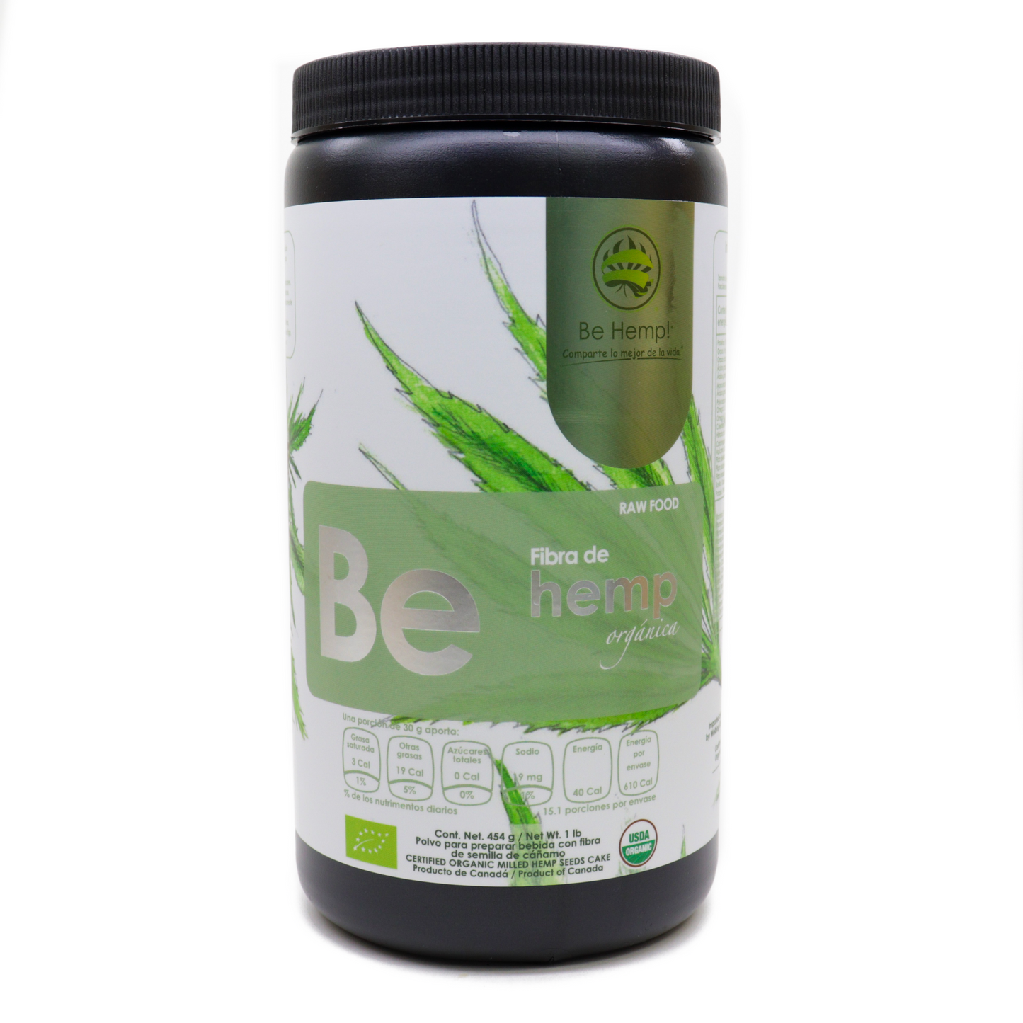 Fibra de hemp orgánica - Be Hemp!
