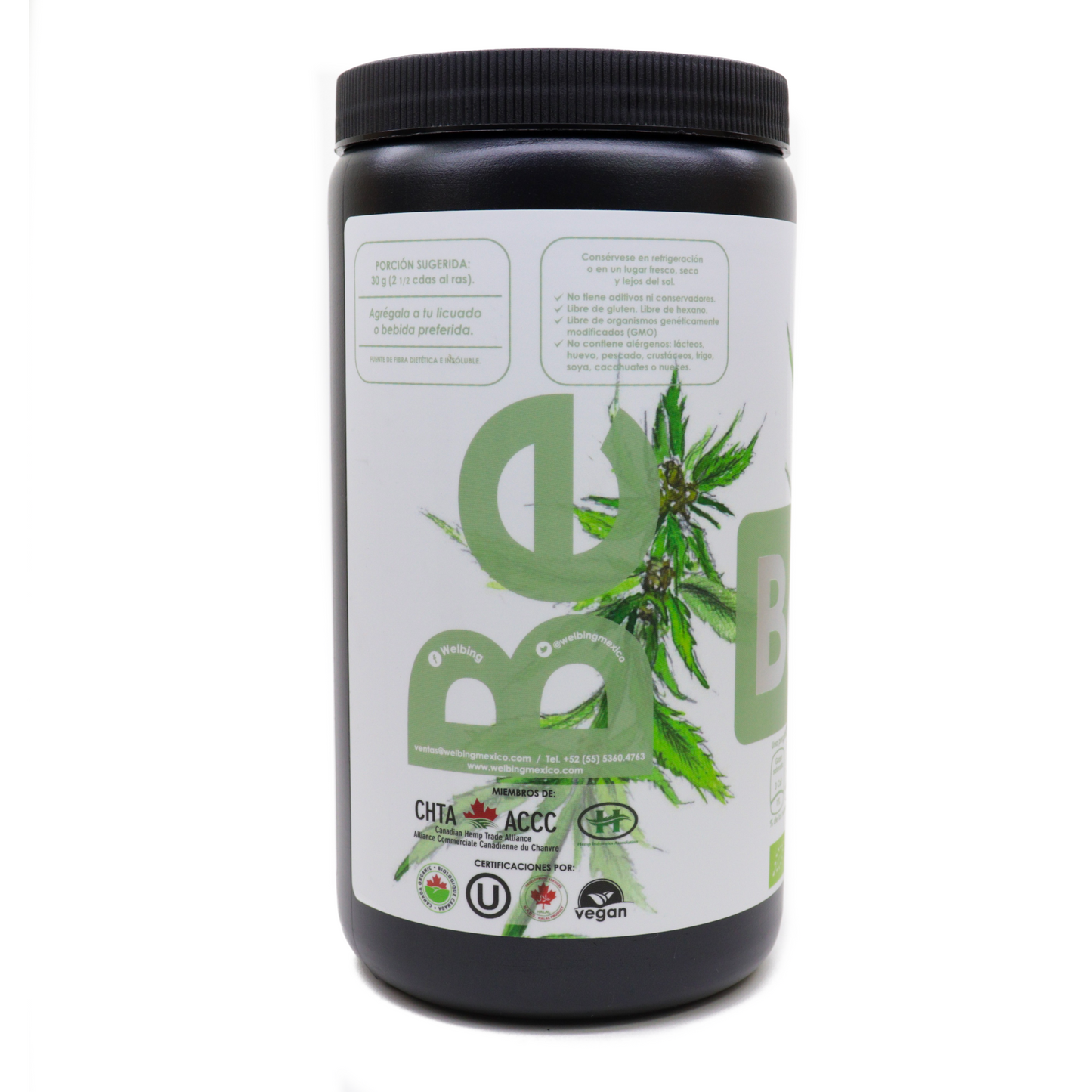 Fibra de hemp orgánica - Be Hemp!