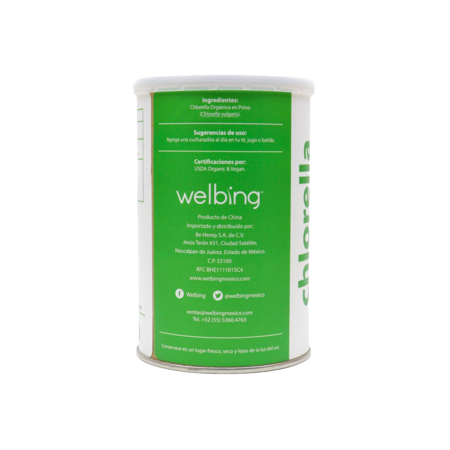 Chlorella orgánico - Euphoria Superfoods