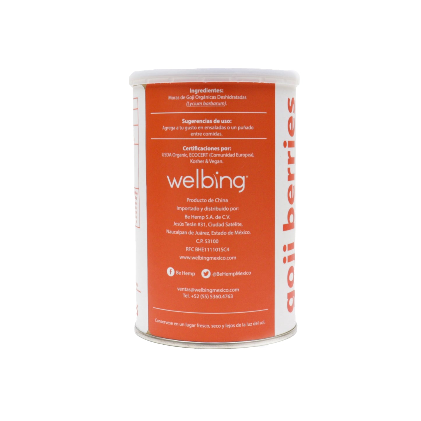 Goji berries orgánicos - Euphoria Superfoods