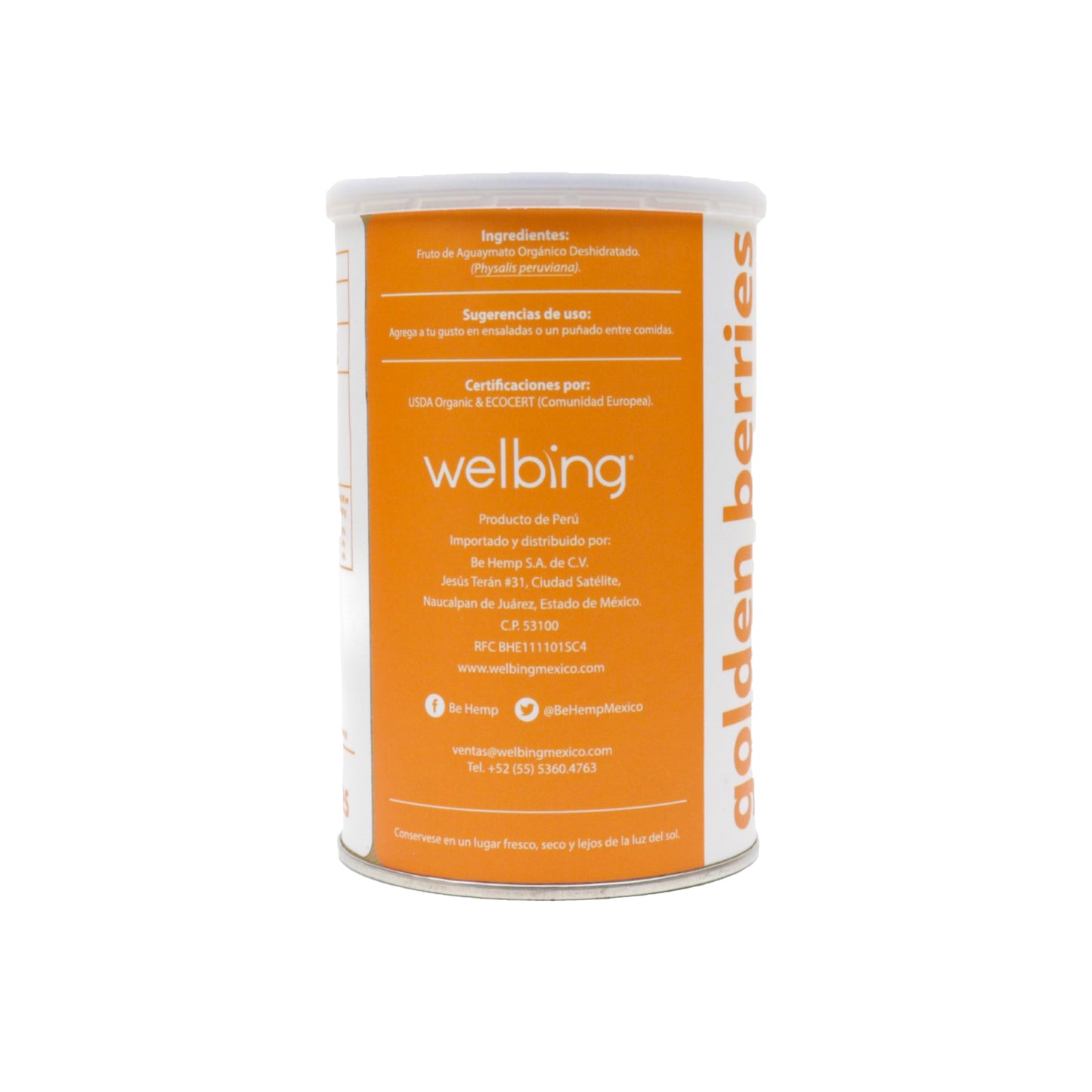 Golden berries orgánico - Euphoria Superfoods