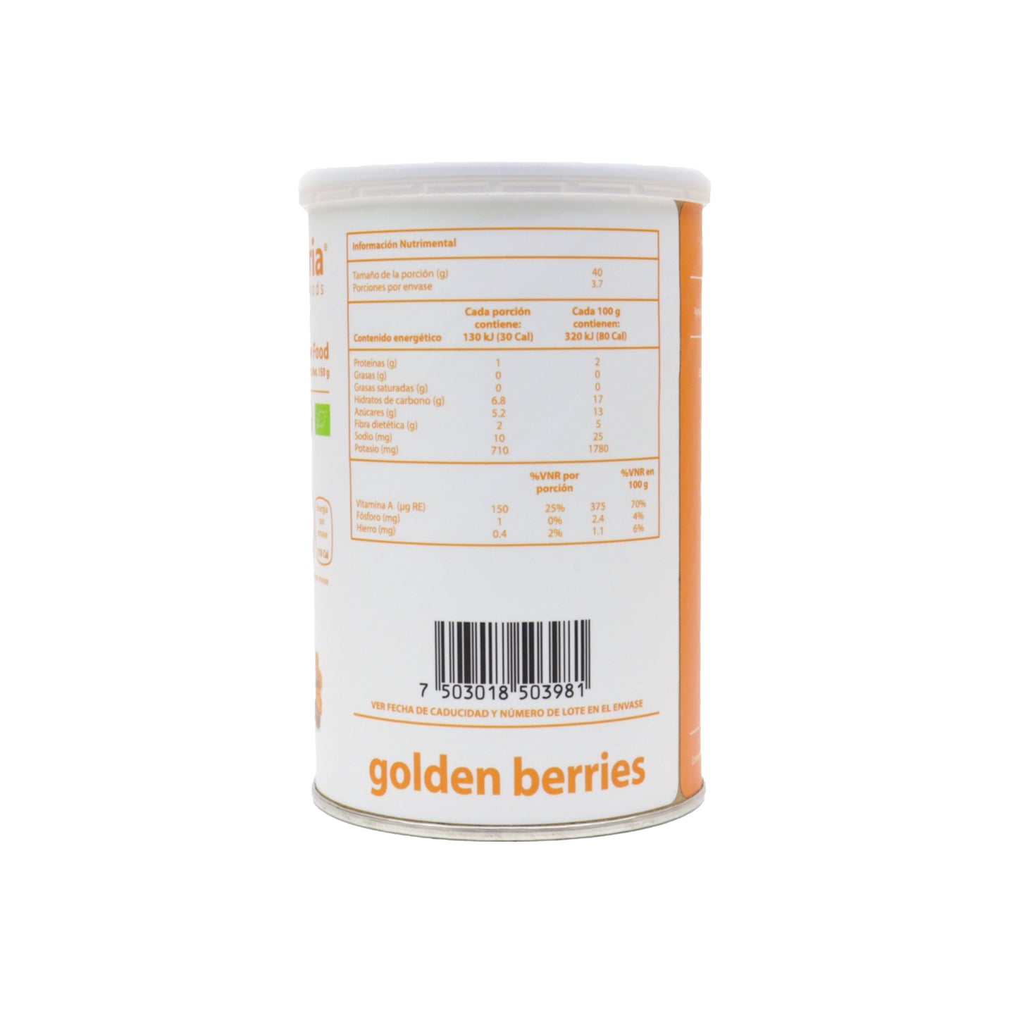 Golden berries orgánico - Euphoria Superfoods