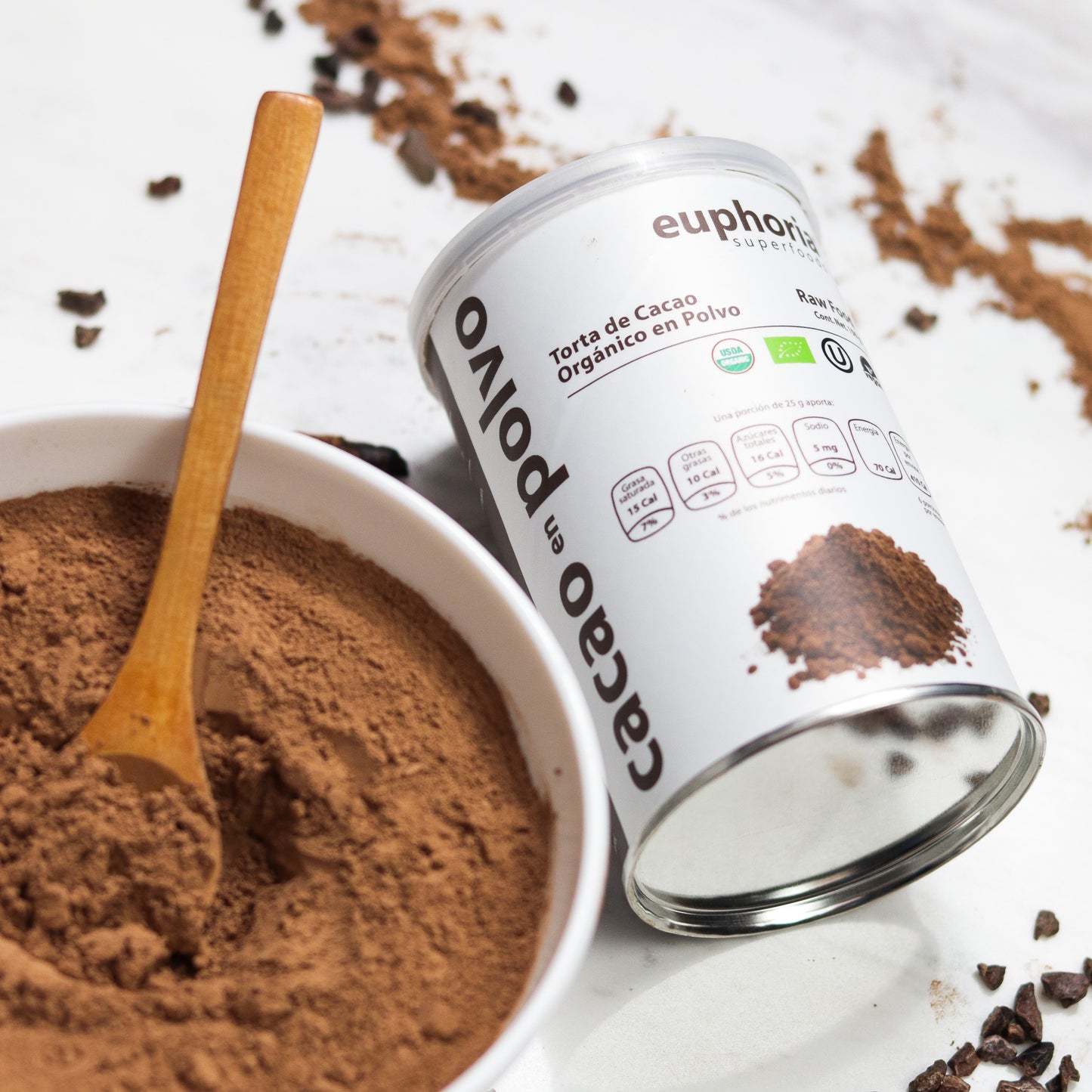 Cacao orgánico - Euphoria Superfoods