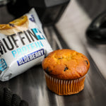 Muffin de Proteína Mora Azul