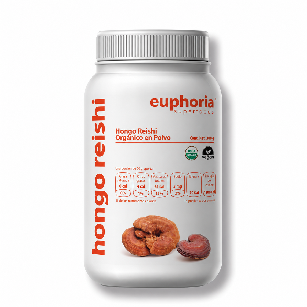 Hongo Reishi Orgánico