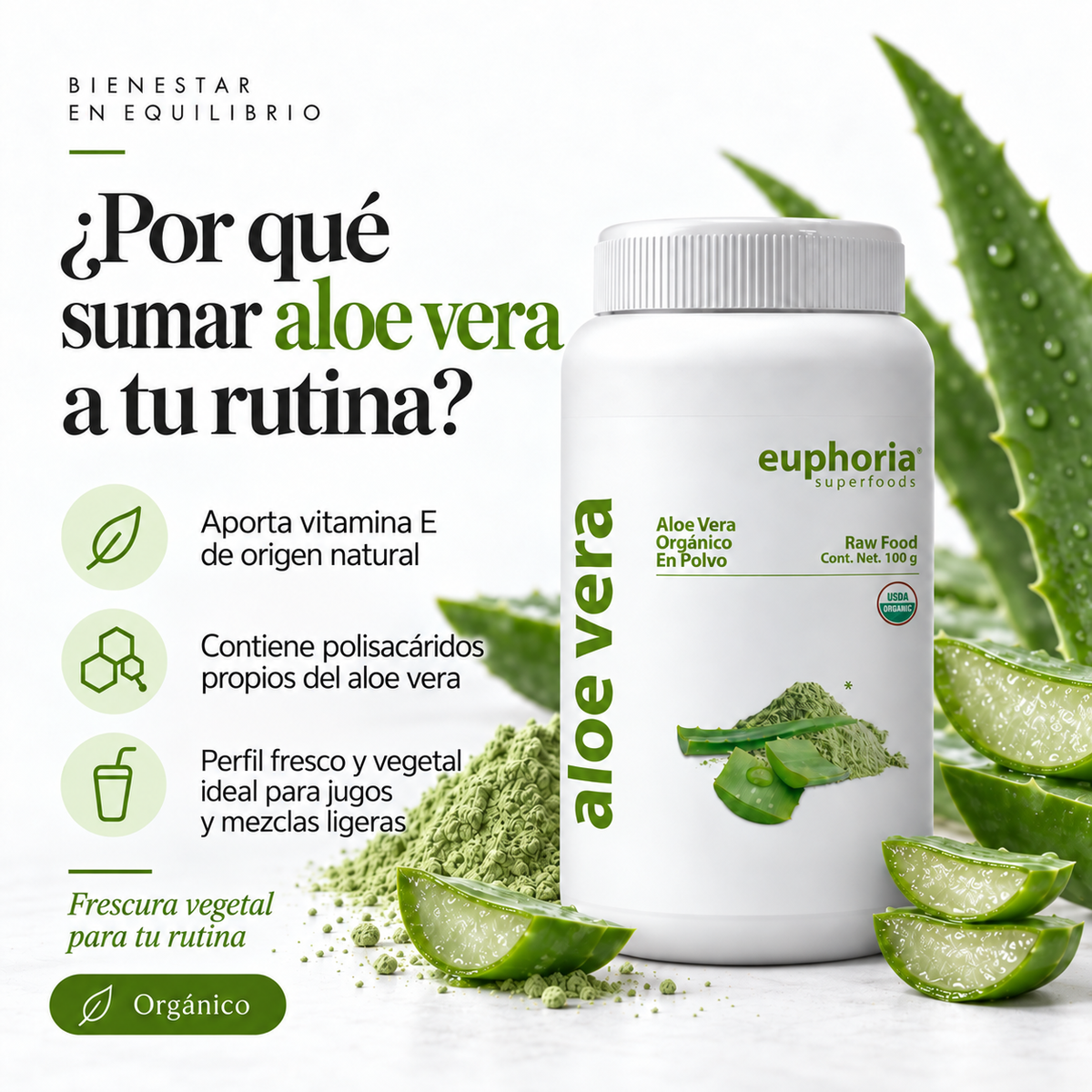Aloe Vera Orgánico