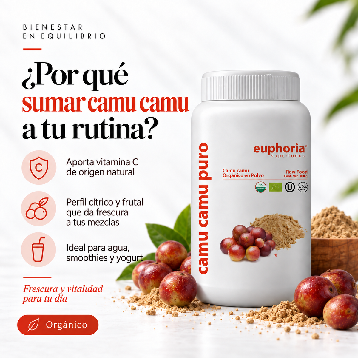 Camu Camu Orgánico