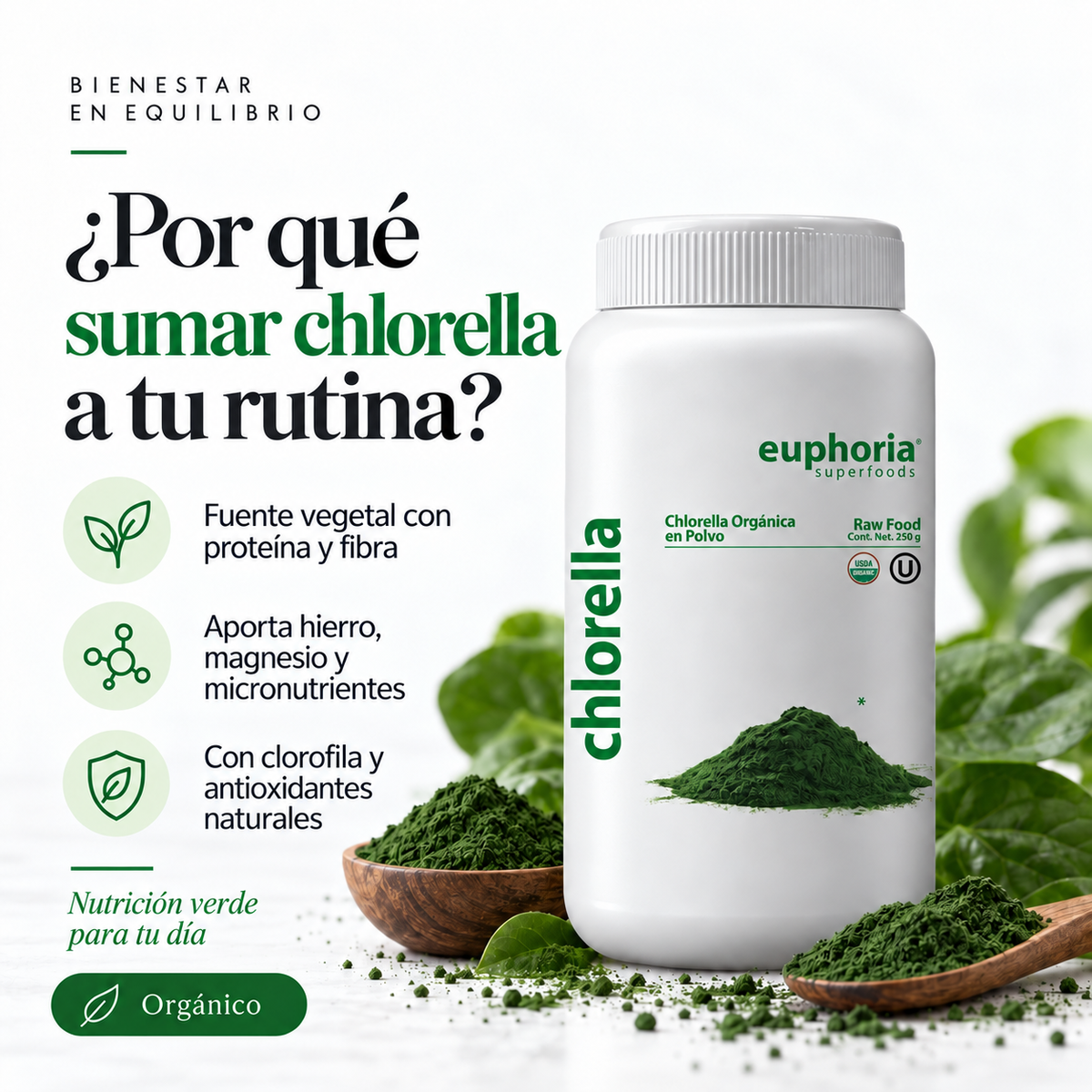 Chlorella Orgánica