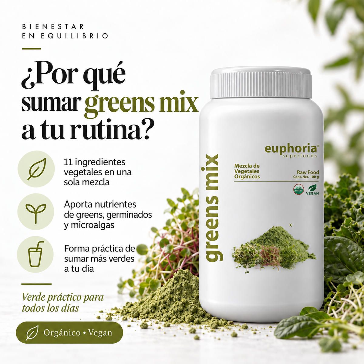 Greens Mix Orgánico