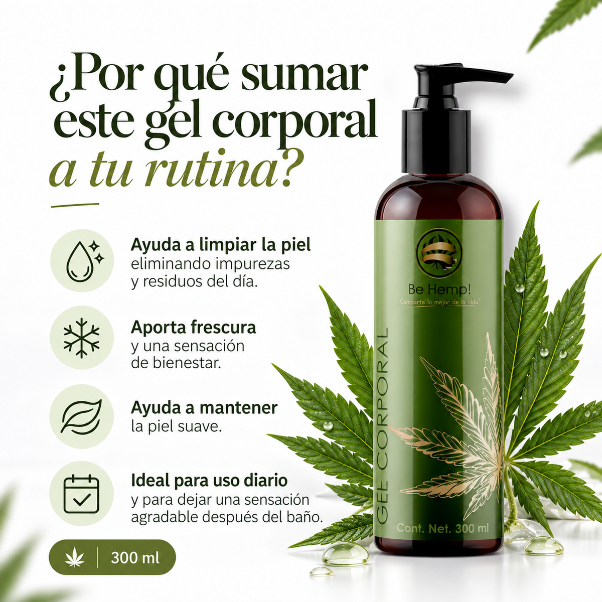 Gel corporal