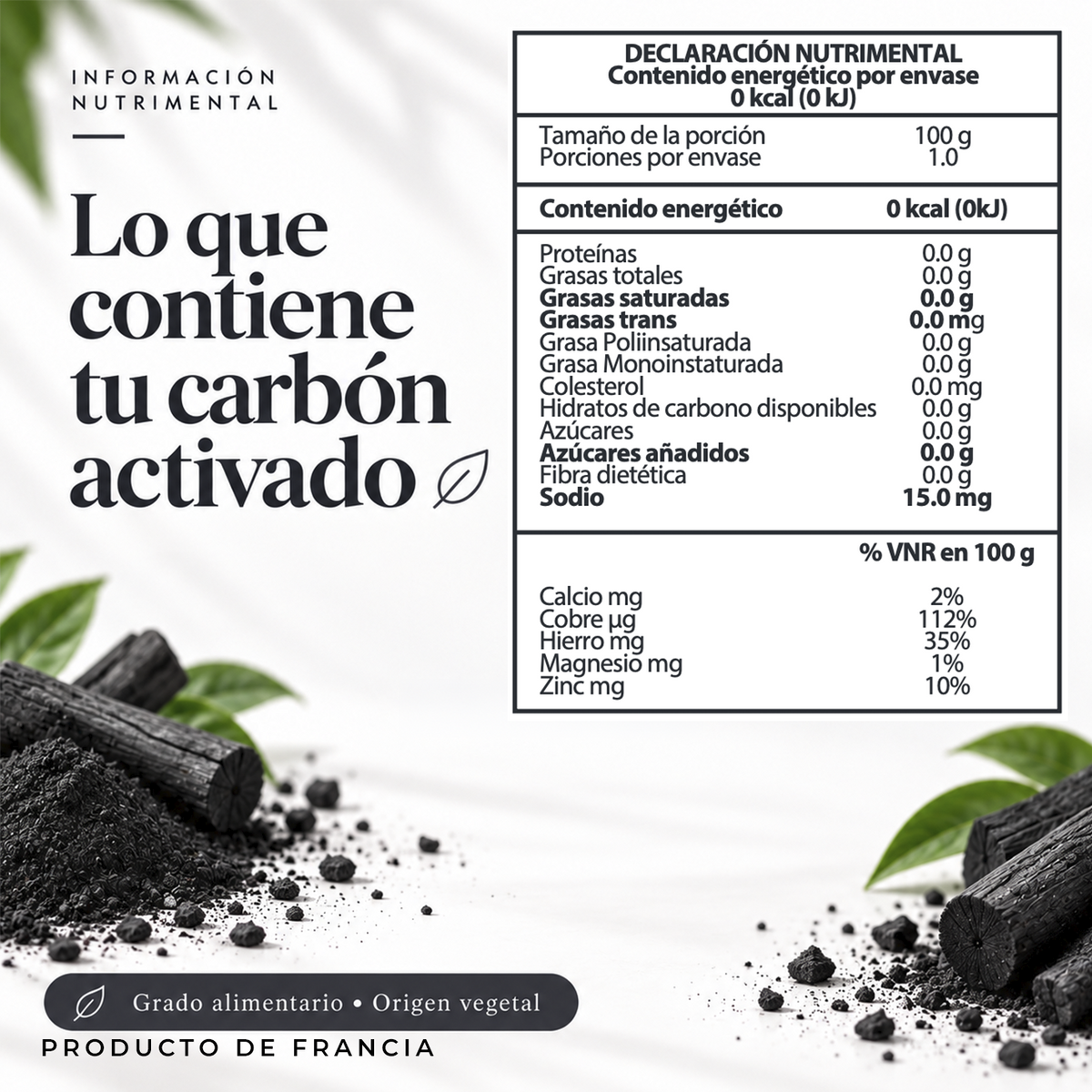 Carbón Activado Natural