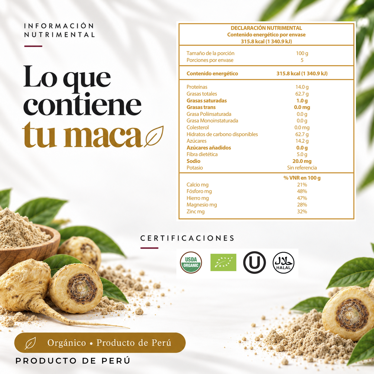 Maca Orgánica
