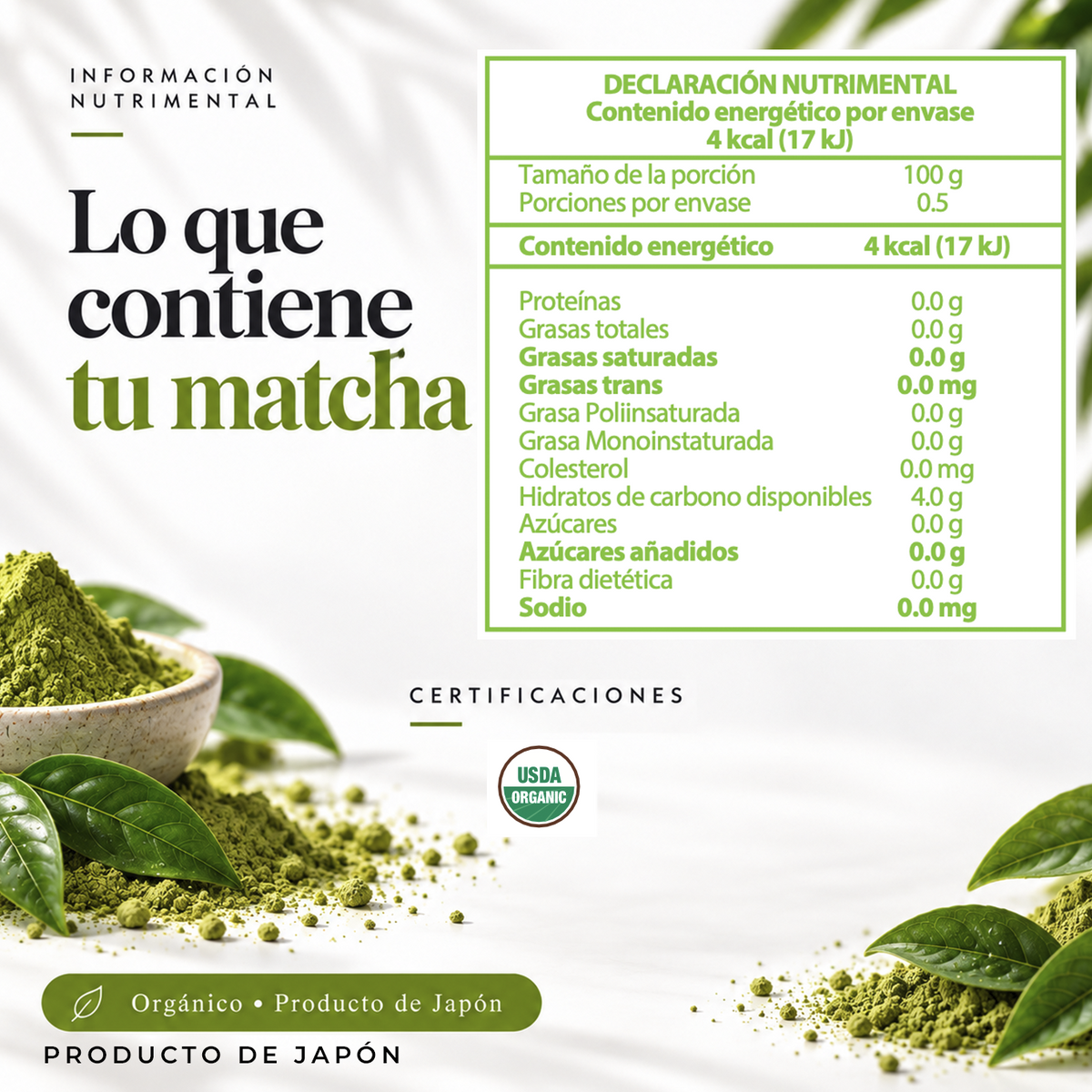 Matcha Orgánica