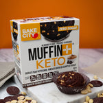 Muffin Keto Chocolate Y Crema de Cacahuate