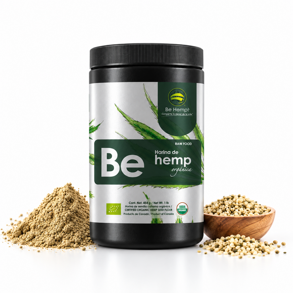 Harina de hemp orgánica