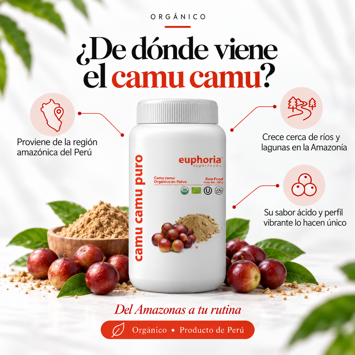 Camu Camu Orgánico