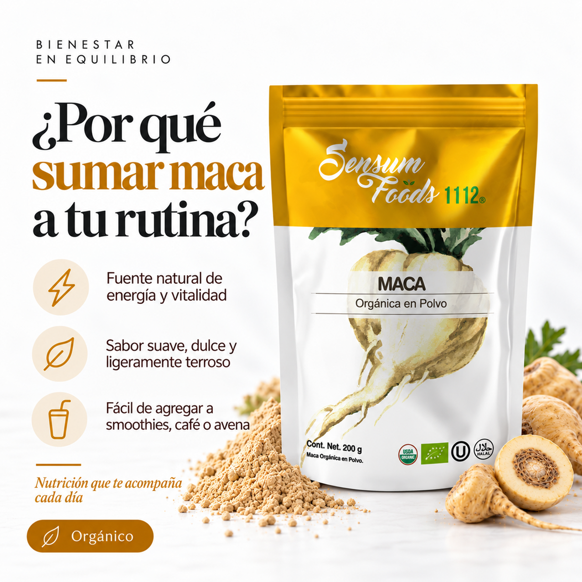 Maca organica