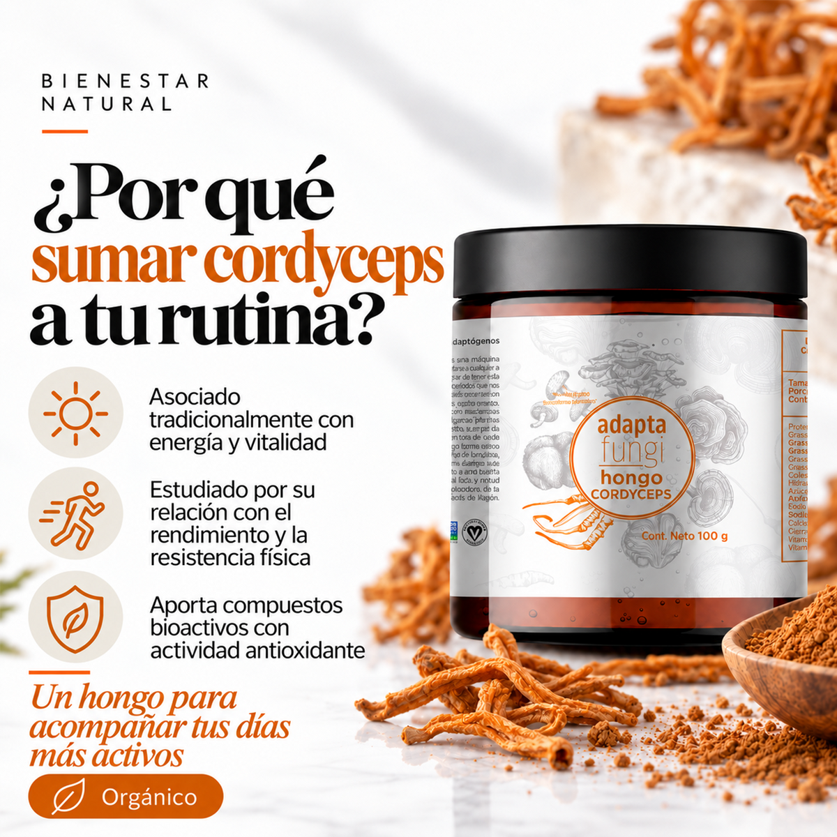Hongo Cordyceps