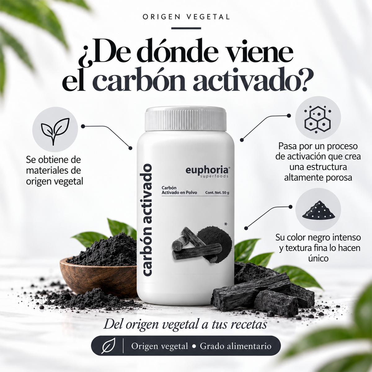 Carbón Activado Natural