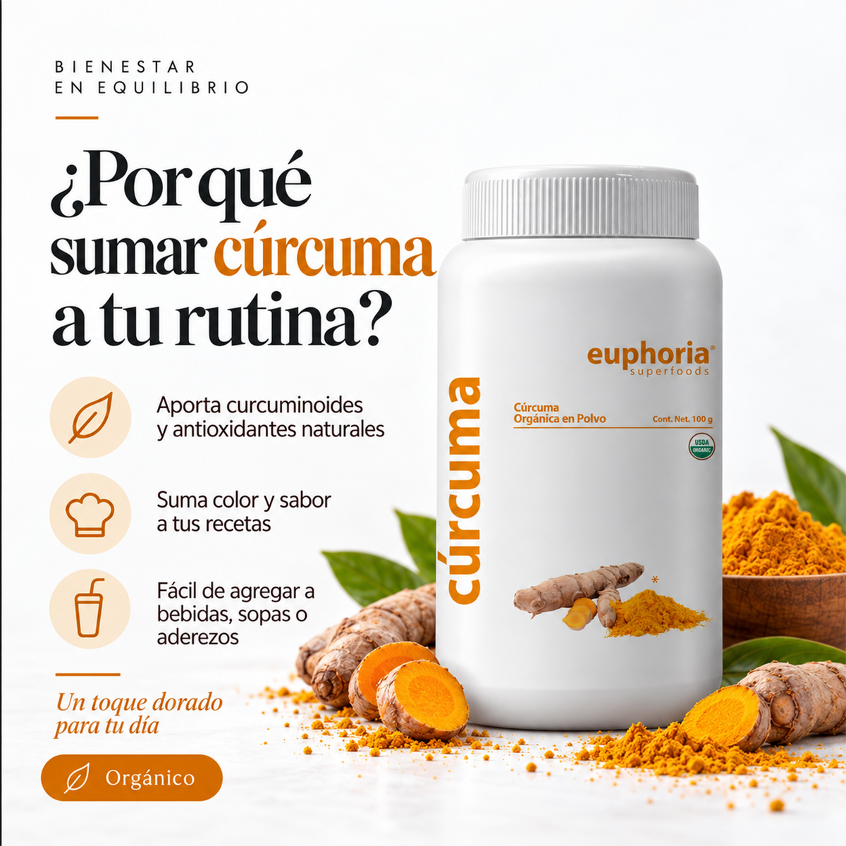 Cúrcuma Orgánico