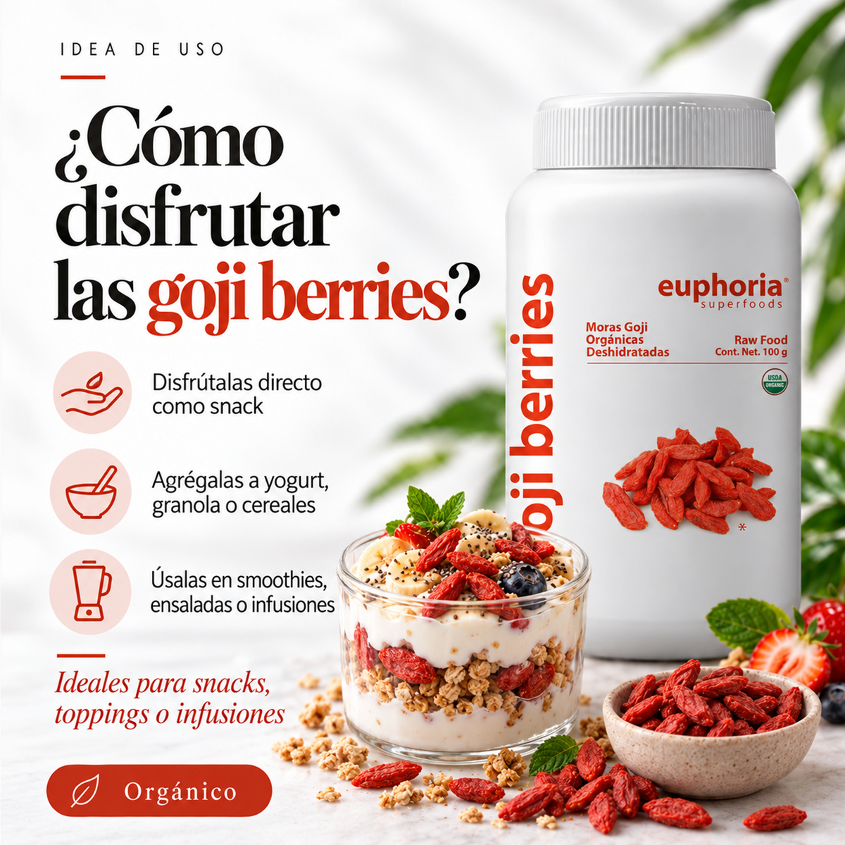 Goji Berries Orgánicos
