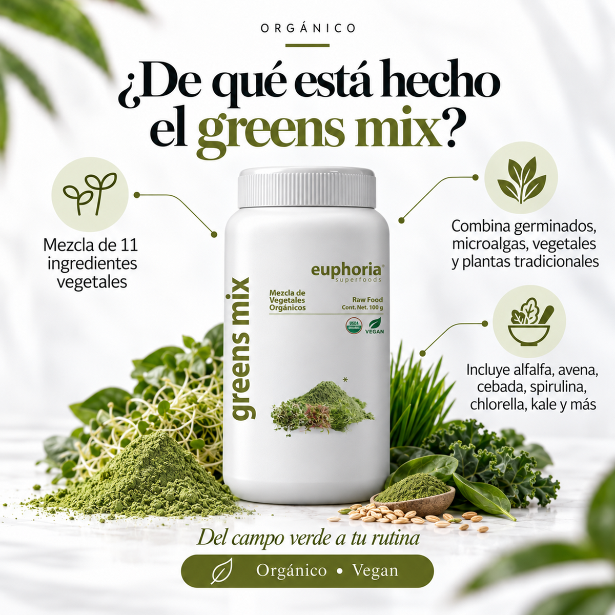 Greens Mix Orgánico