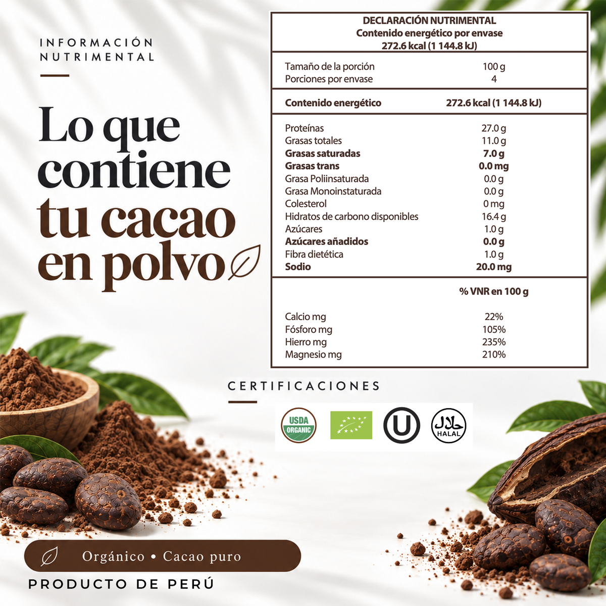 Cacao Orgánico