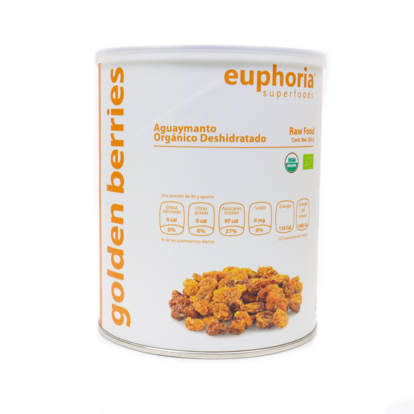 Golden berries orgánico - Euphoria Superfoods