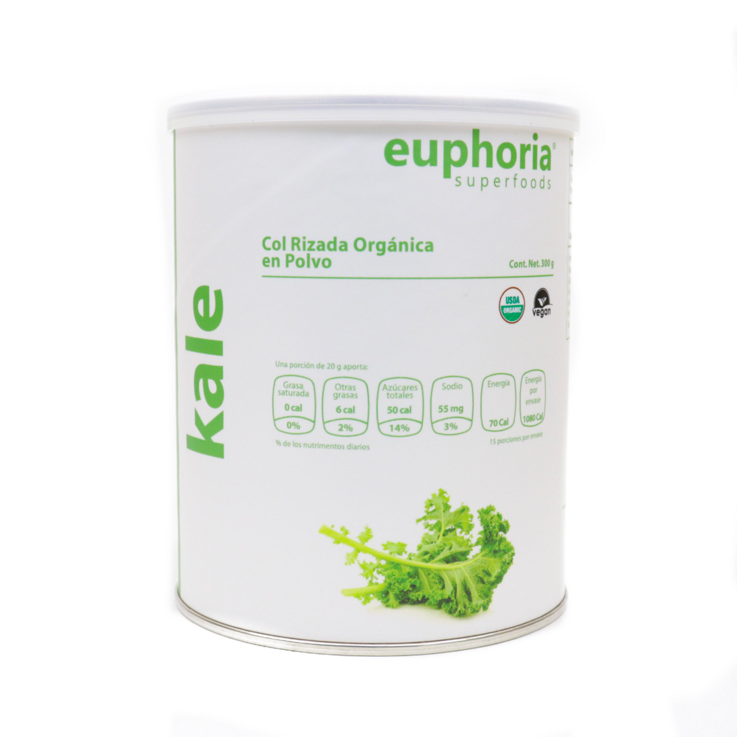 Kale orgánico - Euphoria Superfoods