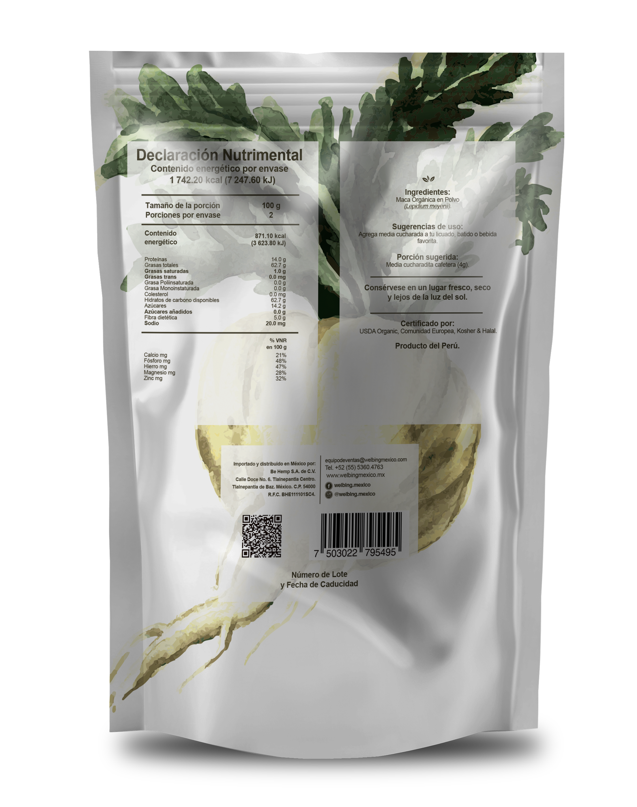 Maca organica