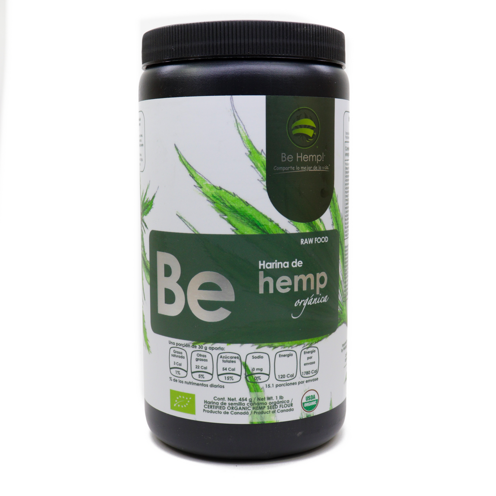 Be Hemp! Harina de hemp orgánica 454 g