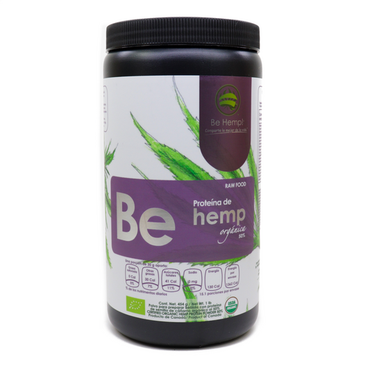 Proteína de hemp orgánica al 50% - Be Hemp!