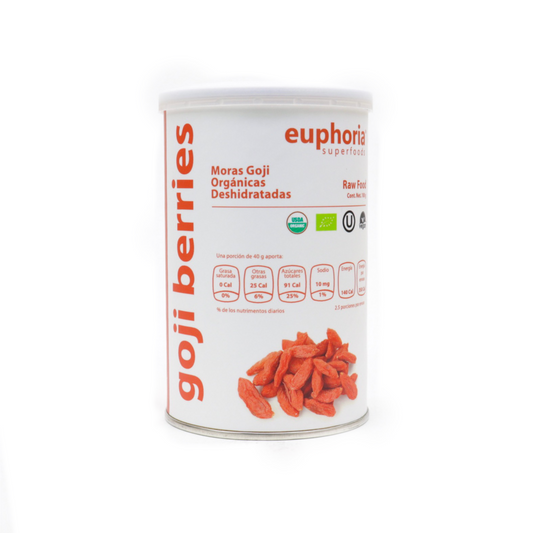 Goji berries orgánicos - Euphoria Superfoods