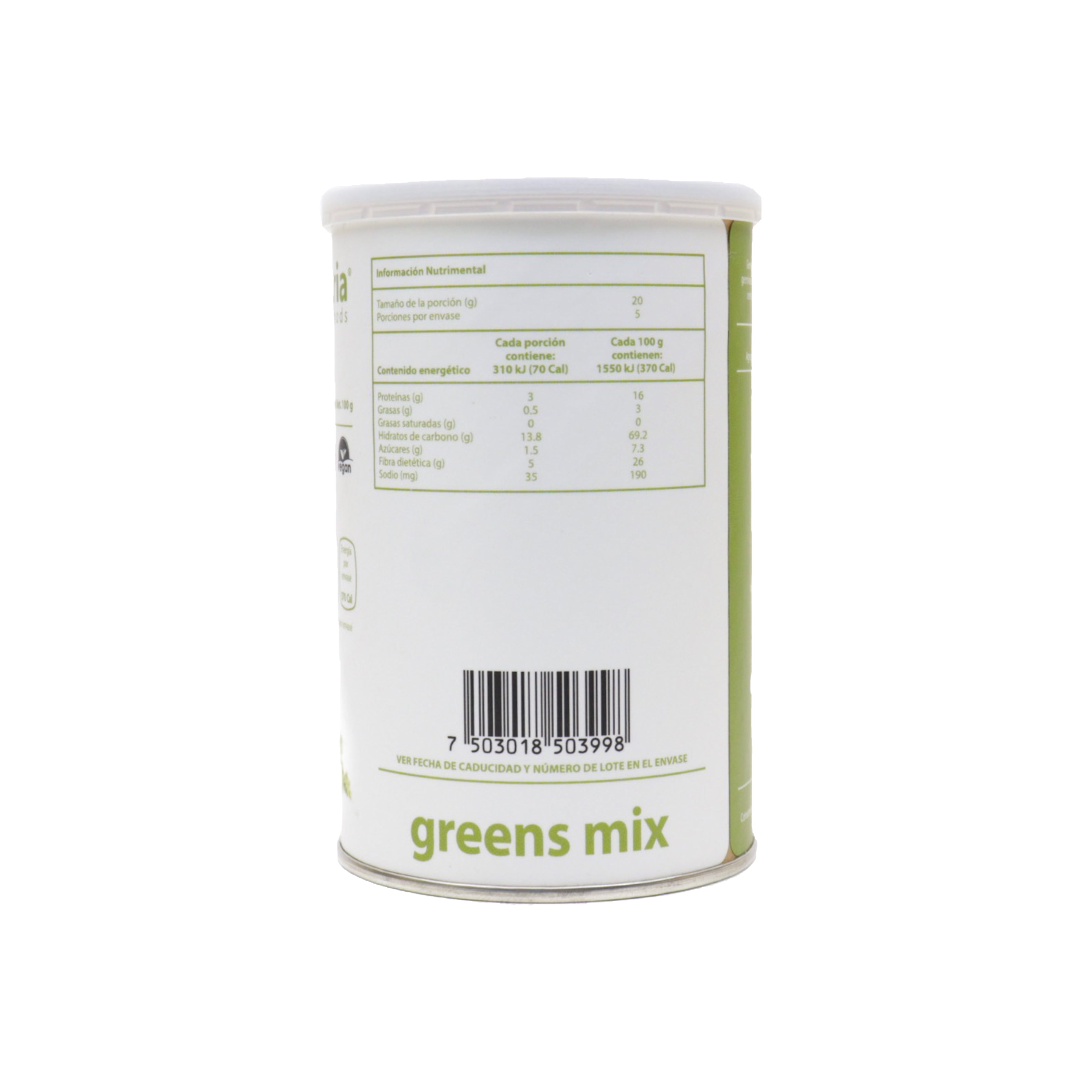 Euphoria Superfoods Green mix orgánico 100 g