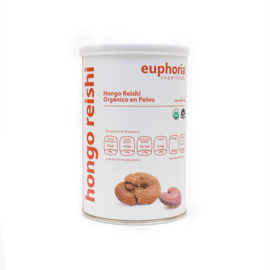 Hongo reishi orgánico - Euphoria Superfoods