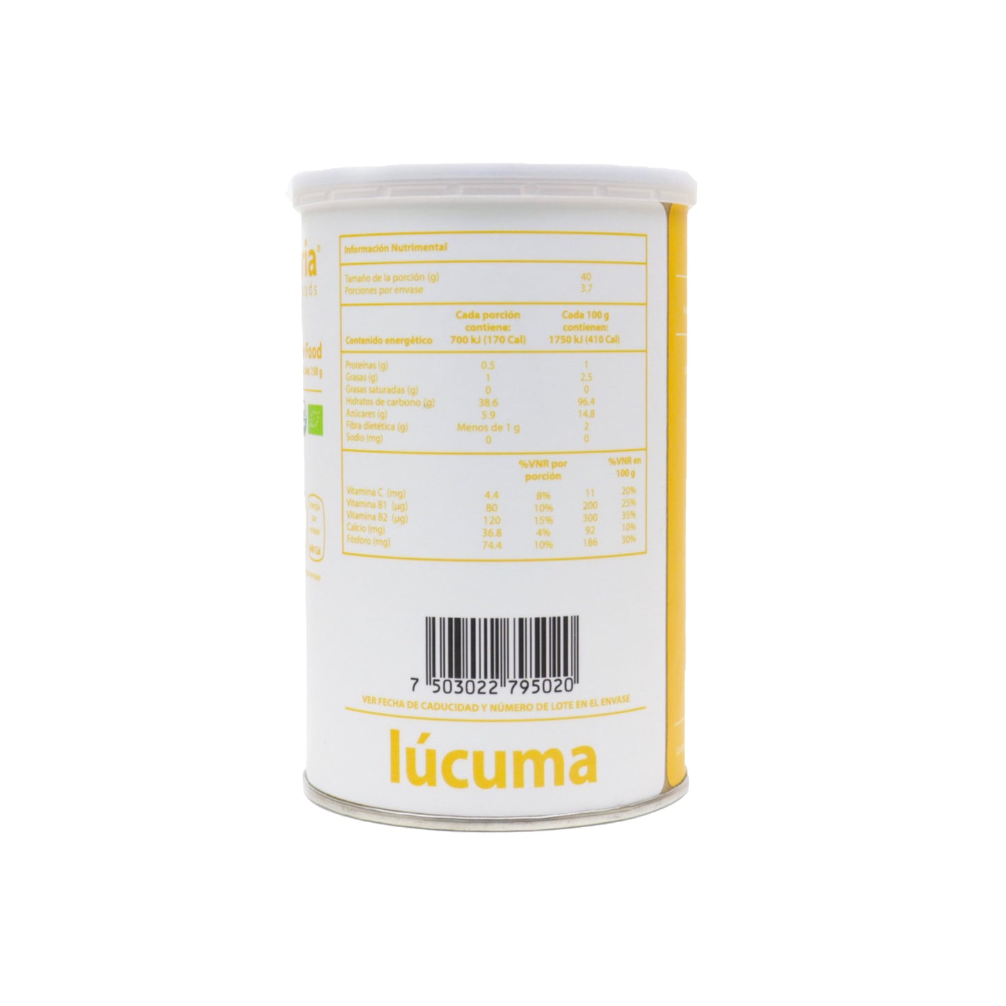 Lúcuma orgánica - Euphoria Superfoods