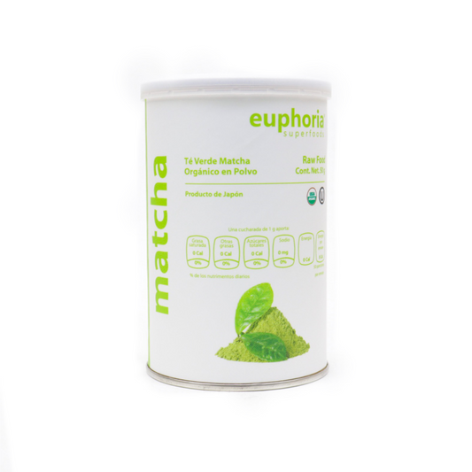 Comprar Matcha orgánica 50 g Euphoria Superfoods En México