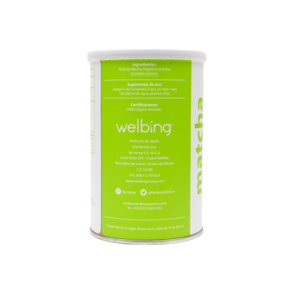 Comprar Matcha orgánica 50 g Euphoria Superfoods En México