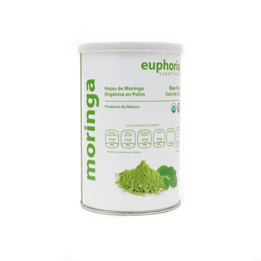 Moringa orgánica - Euphoria Superfoods