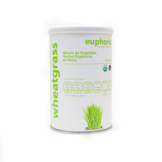 Wheatgrass orgánico - Euphoria Superfoods